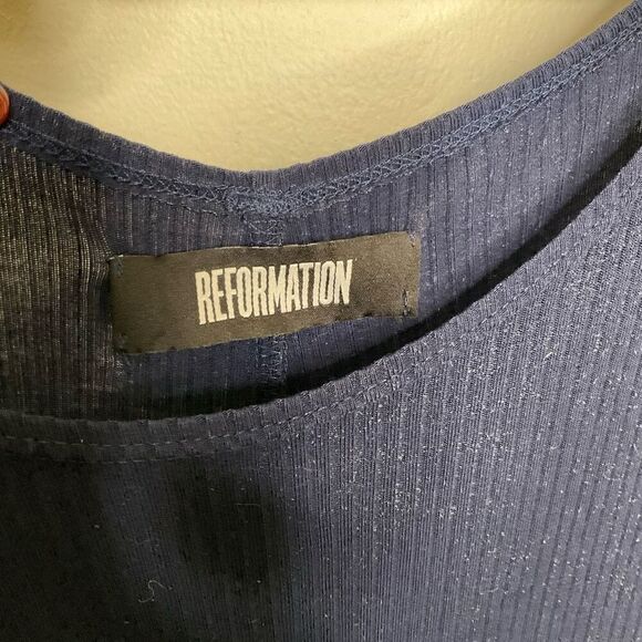 Reformation Ribbed Tunic Tank - Picture 3 of 6